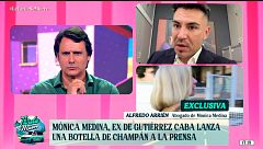 Alfredo Arrién, abogado de Mónica Medina, se pronuncia tras su altercado y aclara si sigue siendo su cliente