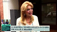La baronesa Thyssen pone a la venta uno de sus cuadros por 17 millones de euros