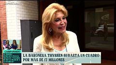 La baronesa Thyssen pone a la venta uno de sus cuadros por 17 millones de euros