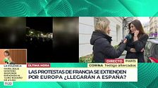 Testigo de los altercados de París: "No tiene palabras lo que estamos viviendo"