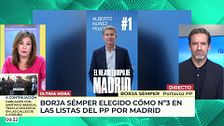 Borja Sémper, tras ser elegido número tres del PP en Madrid: "Cayetana y yo compartimos lo que España necesita"