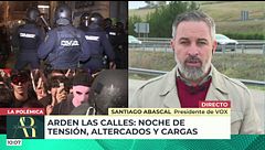 Santiago Abascal, líder de VOX: "El Gobierno tiene preparado el modelo de asalto a la ciudad"