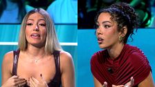 Bayan destapa el motivo de su enemistad con Náyades y protagonizan una nueva bronca en 'El debate de las tentaciones'