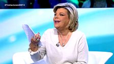 Sandra Barneda alucina con los apuntes de Terelu Campos sobre 'La isla de las tentaciones'