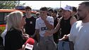 Vecinos de Oliva se enfrentan entre ellos ante la llegada de Pedro Sánchez