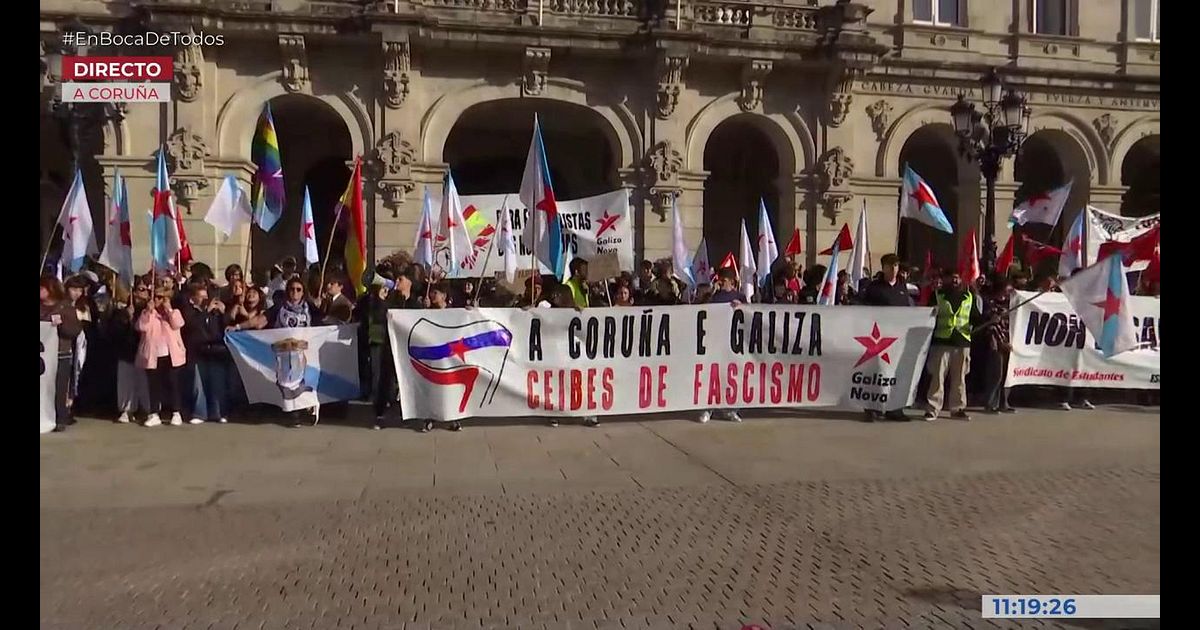 En boca de todos: La ultraizquierda recibe a Abascal al grito de ...