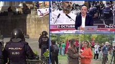 Alejandra, politóloga: “El mayor peligro de este país es que existen fascistas y la policía les protege”