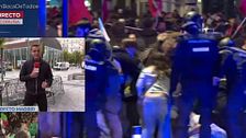 Noche de altercados en A Coruña: nuevas cargas policiales y lanzamiento de objetos