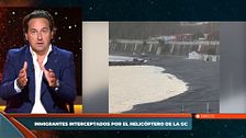 Iker Jiménez reacciona a las imágenes de inmigrantes en Ceuta interceptados por un helicóptero de la Guardia Civil: “Me ha sorprendido”