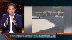 Iker Jiménez reacciona a las imágenes de inmigrantes en Ceuta interceptados por un helicóptero de la Guardia Civil: “Me ha sorprendido”