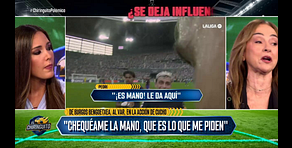 La petición de Pedri al árbitro para anular el gol de Lo Celso que indigna a El Chiringuito: "Es una vergüenza"