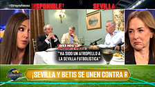 Rafa Almansa da la cara por Betis y Sevilla y en El Chiringuito estallan: "Hay que venir llorados de casa"