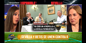 Rafa Almansa da la cara por Betis y Sevilla y en El Chiringuito estallan: "Hay que venir llorados de casa"