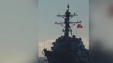 El sexto destructor de la Armada de Estados Unidos atraca en Rota y refuerza el escudo antimisiles de la OTAN