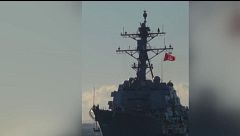 El sexto destructor de la Armada de Estados Unidos atraca en Rota y refuerza el escudo antimisiles de la OTAN