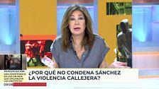 El llamamiento de Ana Rosa a los acampados en Sol: "Que se marchen ya para que nos pongan el árbol de Navidad"