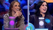 Nuria Fergó y Diana Navarro se lucen identificando canciones, pero Selena se roba el show bailando 'La Graciosa' de Quevedo