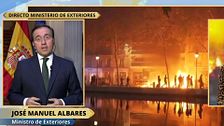 Ministro de exteriores, de la 'ley de nietos': "El ministerio hace lo que le pide el Supremo"