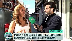Exclusiva | Paola Olmedo lanza dardos directos a Carmen Borrego: "Las cositas me gustan a la cara"