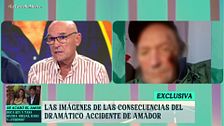 Exclusiva | 'La tarde se mueve' muestra las imágenes de Amador Mohedano tras su caída