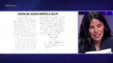 Isa Pantoja lee por primera vez la emotiva carta que le escribió Julián Muñoz: “Siempre me hizo sentir como si fuera su hija”