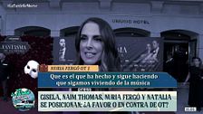 Gisela, Naim Thomas, Nuria Fergó y Natalia se posicionan tras las declaraciones de Rosa sobre 'OT'