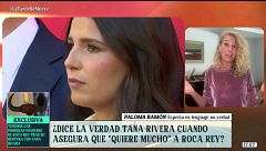 Una experta analiza el lenguaje no verbal de Tana Rivera en su última aparición pública tras la ruptura con Roca Rey
