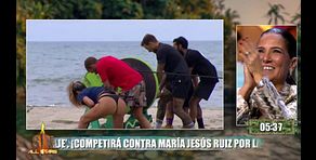 El equipo luna lo da todo en el juego de recompensa: ¡su momentazo comiéndose la pizza al proclamarse vencedores!