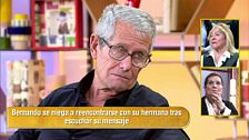 Bernardo rechaza reencontrarse con su hermana Isabel: "Me ha defraudado muchas veces"