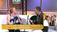 "Lo suponía porque él estaba amenazado": Antonia reacciona al rechazo de las hijas de su primer amor a hablar con ella