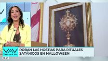 El robo satánico de 'Halloween' en una iglesia de Parla: "Hay sectas que se dedican a robar formas sagradas para profanarlas"