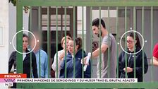 Primicia | Las primeras imágenes del futbolista Sergio Rico y su mujer tras el robo en su casa