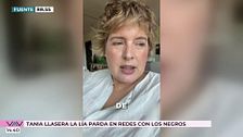 Tania Llasera la lía en redes con su último comentario