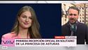 ‘Vamos a ver’, ante el debut en solitario de la Princesa de Asturias: “Ha estado muy sonriente”