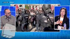Ana Vázquez explica lo que hay detrás de las autorizaciones de las protestas en Galicia