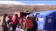 Un terremoto del Tíbet, el más potente en la zona en dos años, deja 16 muertos, 65 heridos y casi 12.500 evacuados