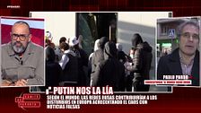 Pablo Pardo explica cómo Rusia estaría contribuyendo a los disturbios en Europa: "Se está tratando generar caos"