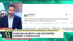 El cuñado del colaborador Alberto Sotillos, desde el tren colisionado en Urda: "Hay muchos muertos. Esto es horrible"