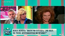 Carmen Borrego, contundente tras las declaraciones de Rosa Benito sobre Rocío Carrasco: “Rocío Jurado amaba a su hija”