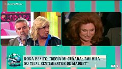 Carmen Borrego, contundente tras las declaraciones de Rosa Benito sobre Rocío Carrasco: “Rocío Jurado amaba a su hija”