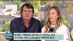 Ion Aramendi responde a los que dicen que su mujer es una enchufada: "María lleva muchos más años que yo en televisión"