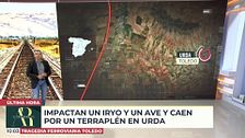 El mapa del accidente ferroviario en Urda, Toledo