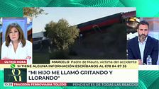 El padre de uno de los viajeros de uno de los trenes que han colisionado: “Él está bien, pero me ha dicho que hay muchos muertos”