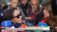 Amiga de una pasajera del tren siniestrado en Urda: "No sé nada de ella"