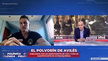 Un manifestante antifascista señala al PSOE: "Han sido los artífices del auge de la extrema derecha"