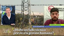 Joan Rodríguez, portavoz del Sindicato Ferroviario: "Nos lleva a pensar en Adamuz y en lo que exigíamos"