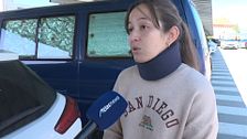 María José, una de las heridas que viajaba en el autobús accidentado de Barcelona: "Fue todo en cuestión de cinco segundos"