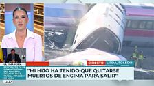 El hijo de Marisol viajaba en el AVE siniestrado en Urda: "Ha volado por los aires"