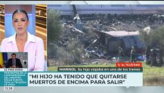 Patricia Pardo, consternada tras el accidente ferroviario en Urda: "Es espeluznante"