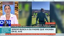 Sergio busca a su padre, que viajaba en el AVE: "Iba a firmar un contrato de trabajo"